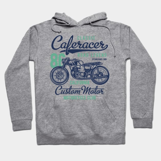 Classic Cafe Racer Hoodie by Verboten